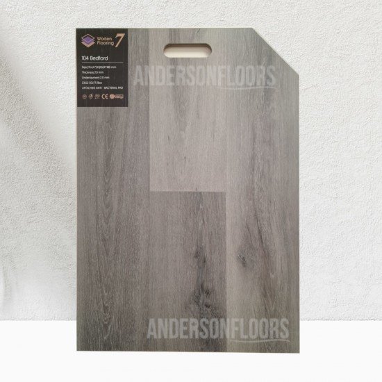 Woden Flooring Garnet Collection 7mm SPC Vinyl - 104 Bedford Woden Flooring Garnet Collection 7mm SPC Vinyl - 104 Bedford